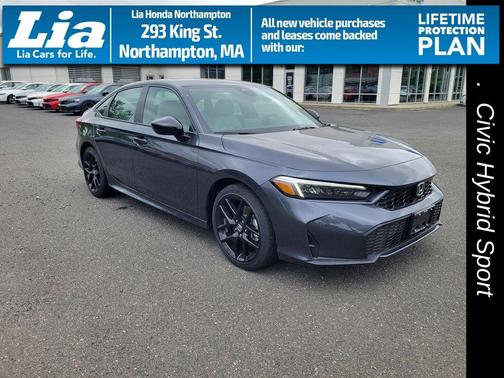 Meteorite Gray Metallic 2026 Honda Civic Hybrid Sport