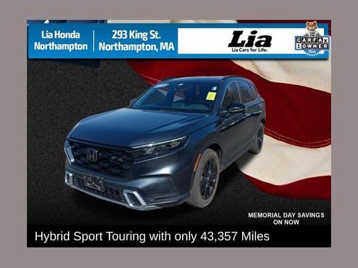 Meteorite Gray Metallic 2023 Honda CR-V Hybrid Sport Touring