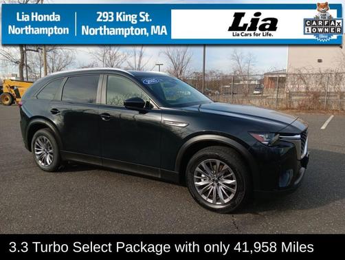 Jet Black Mica 2025 Mazda CX-90 SE