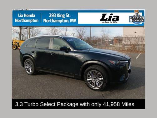 Jet Black Mica 2025 Mazda CX-90 SE