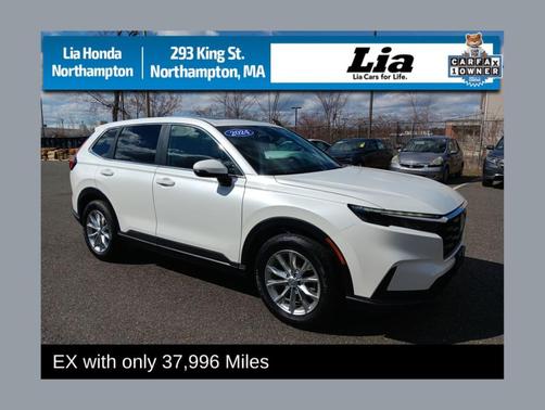 Platinum White Pearl 2024 Honda CR-V EX