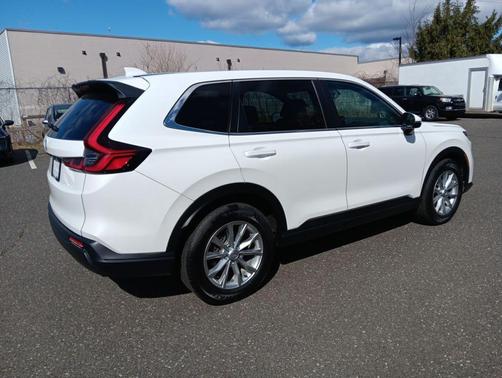 Platinum White Pearl 2024 Honda CR-V EX