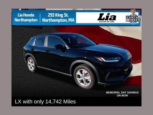 Crystal Black Pearl 2025 Honda HR-V LX