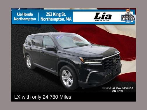 Crystal Black 2023 Honda Pilot LX