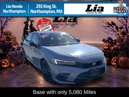 Sonic Gray Pearl 2024 Honda Civic Si Base