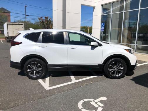 Platinum White Pearl 2022 Honda CR-V EX-L