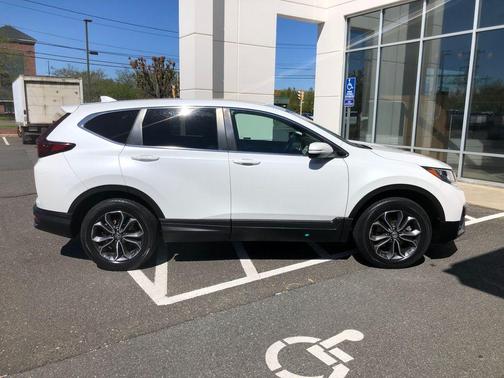 Platinum White Pearl 2022 Honda CR-V EX-L