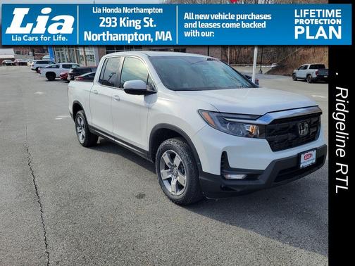 Platinum White Pearl 2026 Honda Ridgeline RTL