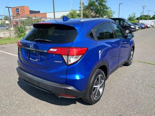 Aegean Blue Metallic 2021 Honda HR-V EX-L