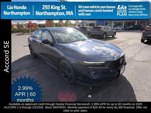 2025 Honda Accord SE