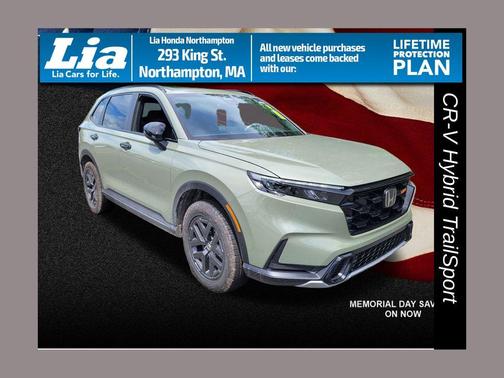 Green 2026 Honda CR-V Hybrid TrailSport