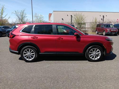 Radiant Red Metallic 2025 Honda CR-V EX-L