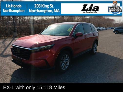 Radiant Red Metallic 2025 Honda CR-V EX-L