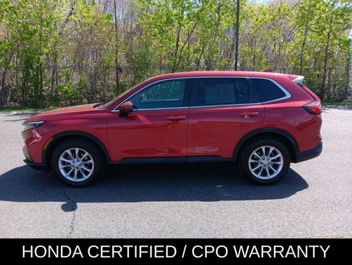 Radiant Red Metallic 2025 Honda CR-V EX-L