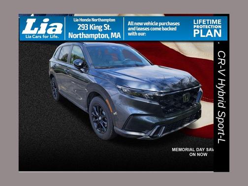 Meteorite Gray Metallic 2026 Honda CR-V Hybrid Sport-L