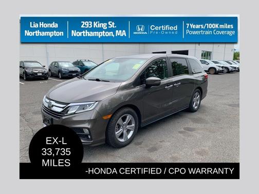 Pewter Metallic 2019 Honda Odyssey EX-L