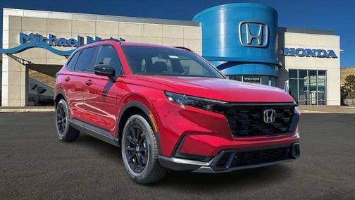 Radiant Red Metallic 2026 Honda CR-V Hybrid Sport-L AWD