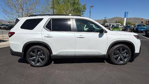 Platinum White Pearl 2026 Honda Pilot Sport