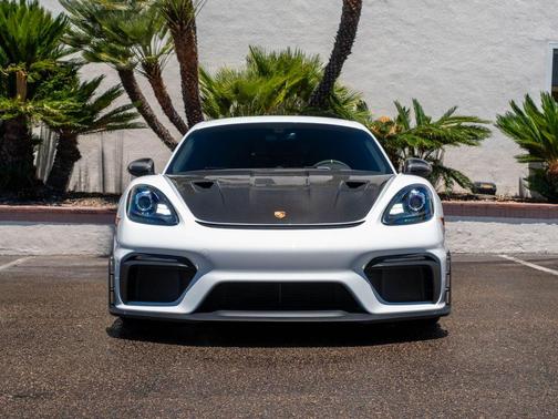 White 2025 Porsche 718 Cayman GT4 RS