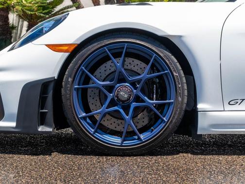 White 2025 Porsche 718 Cayman GT4 RS