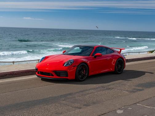 Red 2024 Porsche 911 Carrera 4 GTS