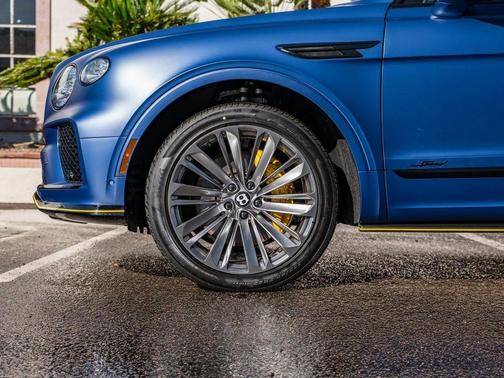 Blue 2026 Bentley Bentayga Speed