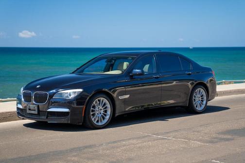 Carbon Black Metallic 2010 BMW 750 Li