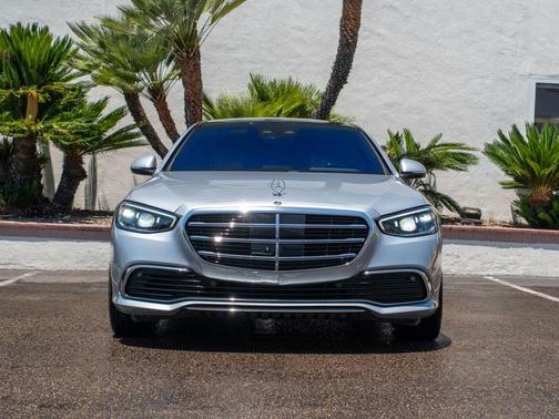 Cirrus Silver Metallic 2022 Mercedes-Benz S-Class S 580 4MATIC