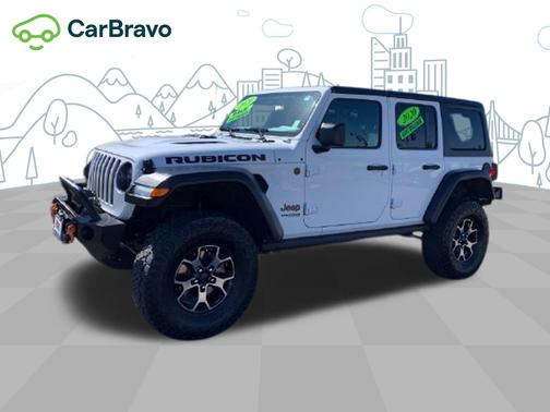 Bright White Clearcoat 2020 Jeep Wrangler Unlimited Rubicon 4x4