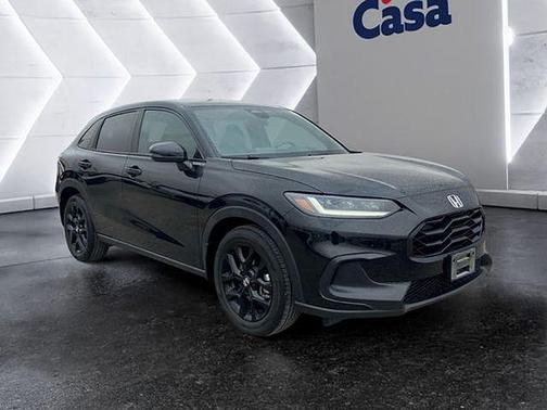 Crystal Black Pearl 2024 Honda HR-V Sport