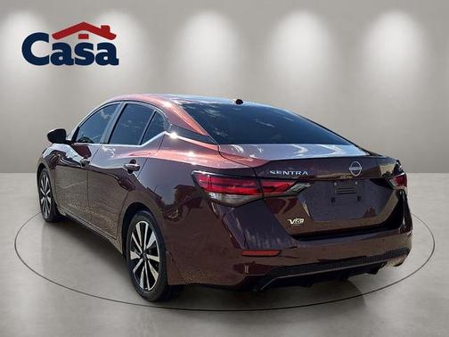 Rosewood Metallic 2024 Nissan Sentra SV