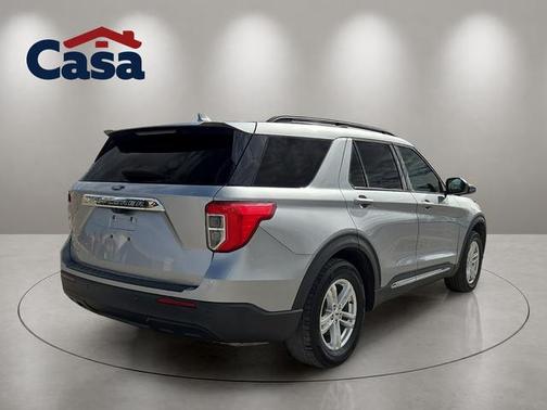 Silver Metallic 2020 Ford Explorer XLT