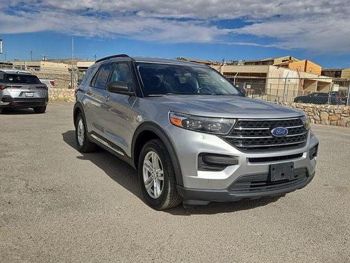 Silver Metallic 2020 Ford Explorer XLT