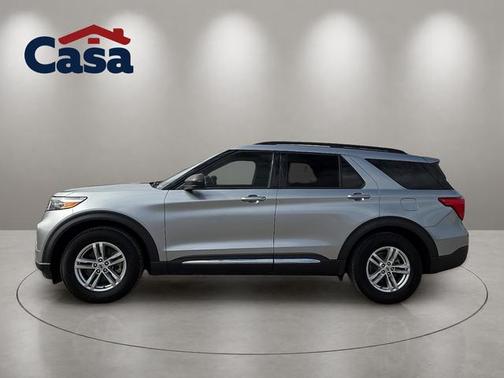 Silver Metallic 2020 Ford Explorer XLT