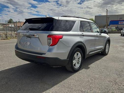 Silver Metallic 2020 Ford Explorer XLT