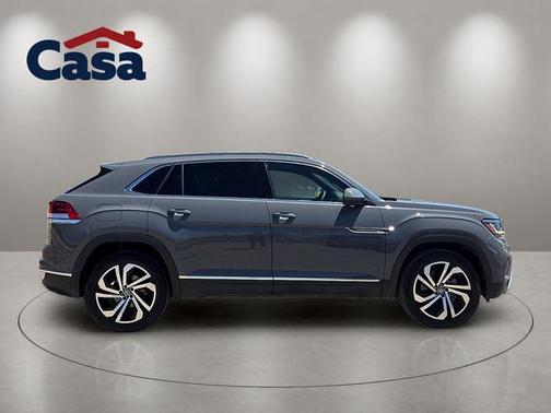 Pure Gray 2021 Volkswagen Atlas Cross Sport 3.6L V6 SEL Premium