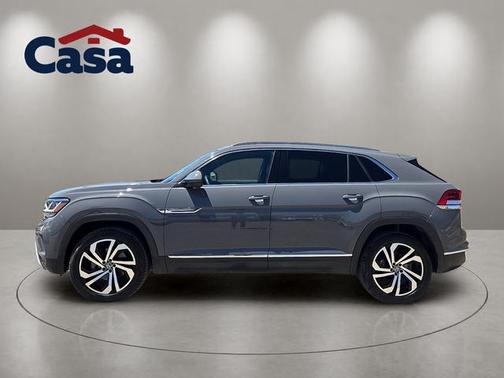 Pure Gray 2021 Volkswagen Atlas Cross Sport 3.6L V6 SEL Premium