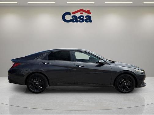 Portofino Gray 2021 Hyundai ELANTRA SEL