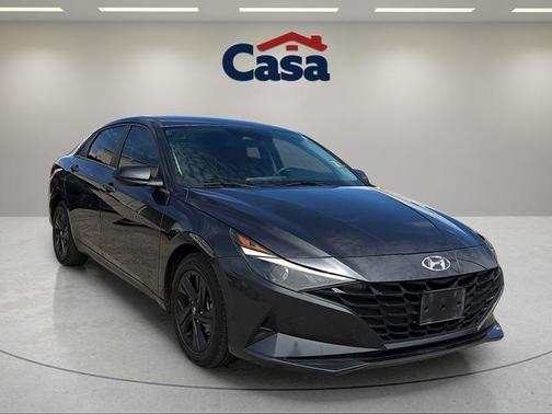 Portofino Gray 2021 Hyundai ELANTRA SEL