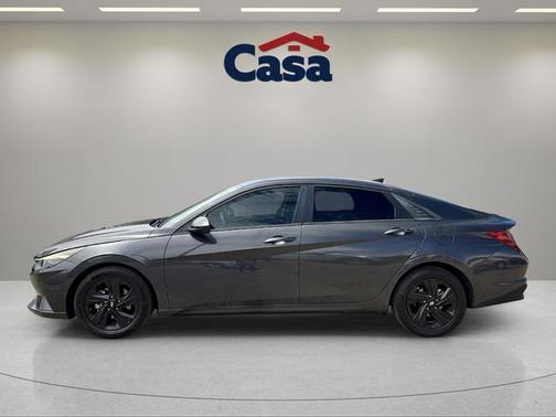 Portofino Gray 2021 Hyundai ELANTRA SEL