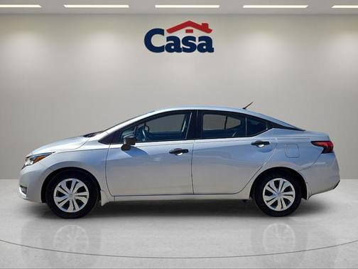 Brilliant Silver Metallic 2025 Nissan Versa S