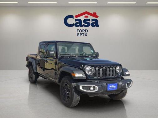 Black Clearcoat 2025 Jeep Gladiator Sport