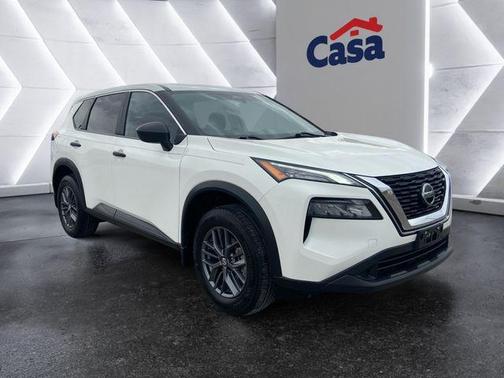 Glacier White 2021 Nissan Rogue S