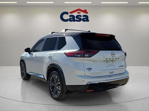 Wht Blk Roof 2024 Nissan Rogue Platinum