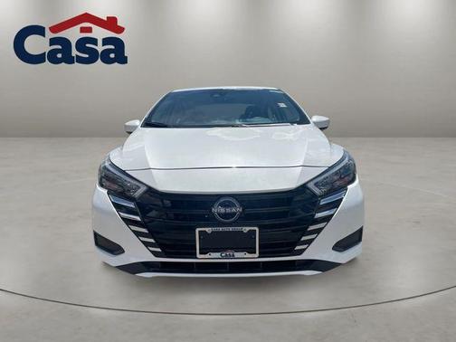 Aspen White 2025 Nissan Versa 1.6 SV