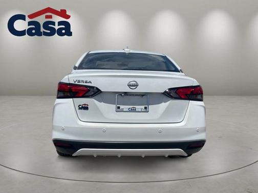 Aspen White 2025 Nissan Versa 1.6 SV