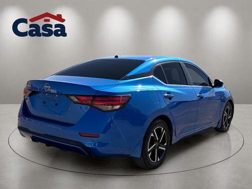 Electric Blue Metallic 2025 Nissan Sentra SV