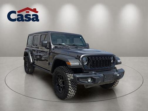 Granite Crystal Clearcoat Metallic 2025 Jeep Wrangler 4xe Sport