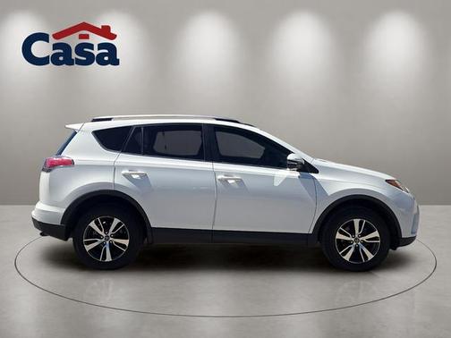 Super White 2017 Toyota RAV4 XLE