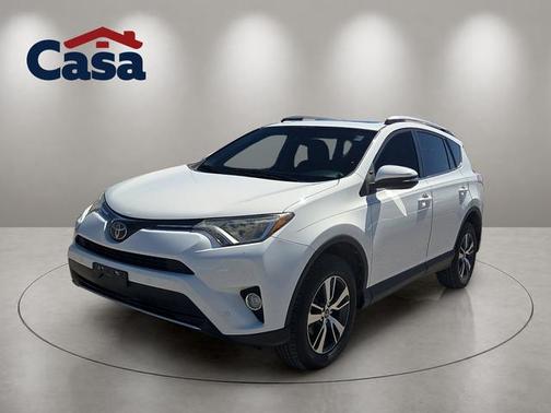 Super White 2017 Toyota RAV4 XLE